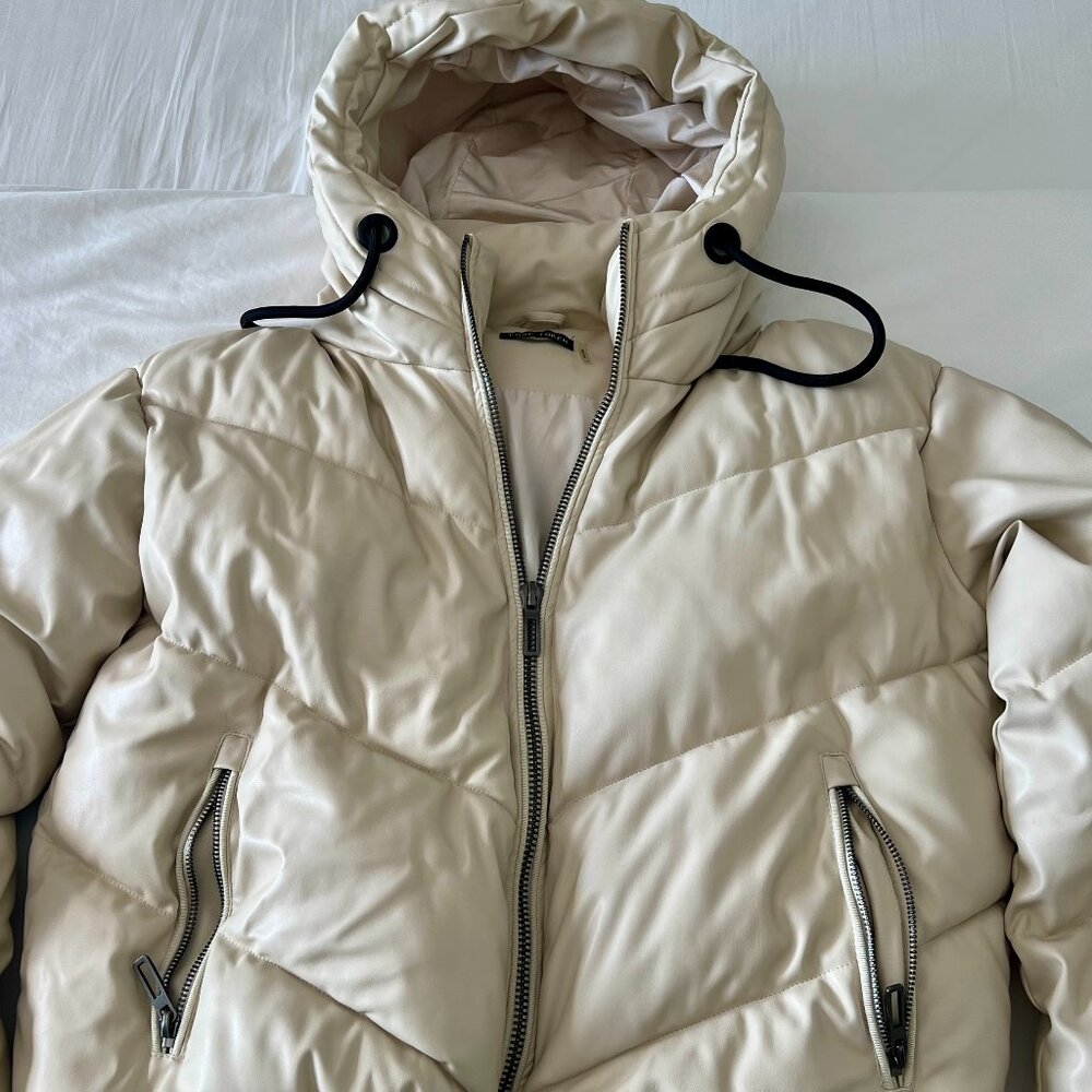 Cropped Puffer Jacket - image 1